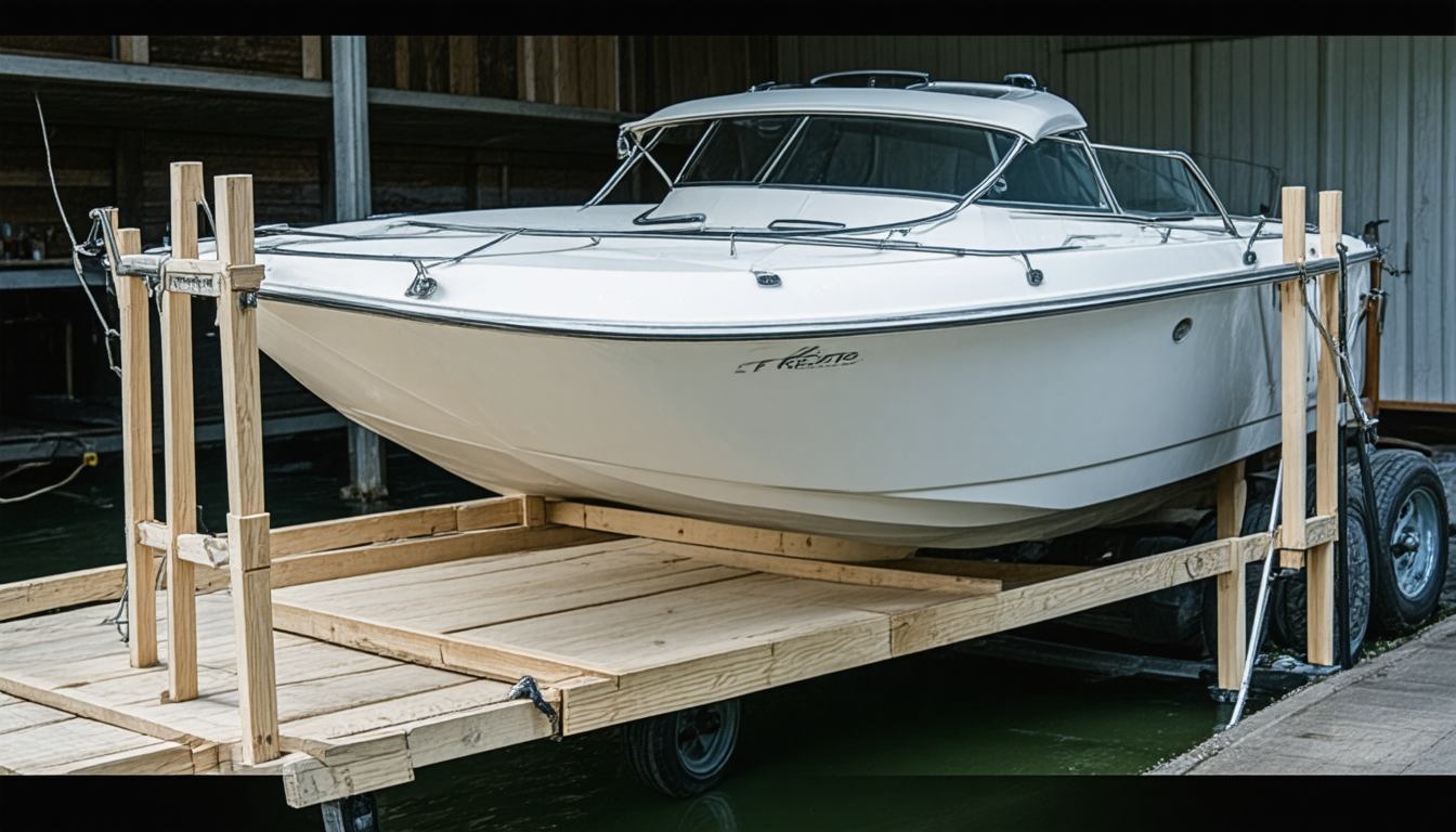 How to Build a Custom Boat Storage Rack at Home